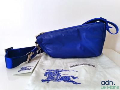 Burberry Sac "Small Shield Lock" à bandoulière en cuir d'agn…