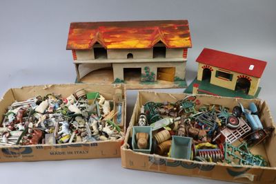 QUIRALU : Important ensemble de la ferme avec bâtiments - an… - Photo 1