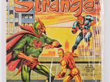 la couverture d'une bande dessinée représentant deux super-héros en plein combat