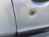 a close up of a door handle on a car