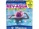 une boîte de « Revaqa Tout Enun » avec une femme portant un chapeau rose