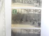 three pictures of people in the picture on the wall