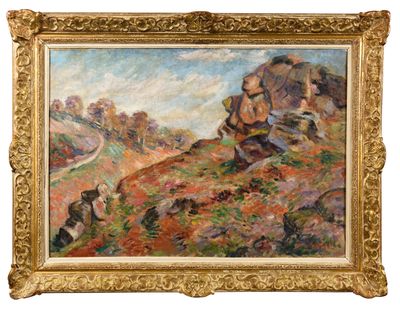 Armand GUILLAUMIN (1841-1927) Hauteurs de la Sédelle, Creuse…