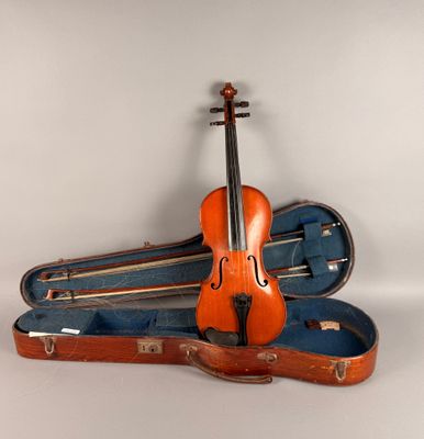 Violon français fait à Mirecourt vers 1920 avec une étiquett…