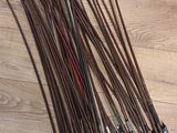 a lot of sticks that are laying on the floor