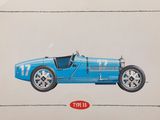 un dessin représentant une voiture de course bleue sur fond blanc