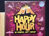 a box of happy hour and a box of happy hour