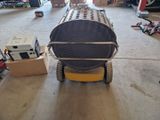 an image of a machine that is sitting in a garage