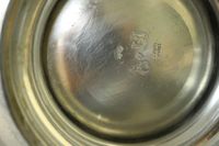 Partie de service à thé ou café en étain comprenant deux ver… (photo 3)