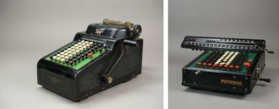 Deux machines à additionner : - RC Allen type 66 vers 1930