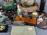a lot of asian items that are on a table