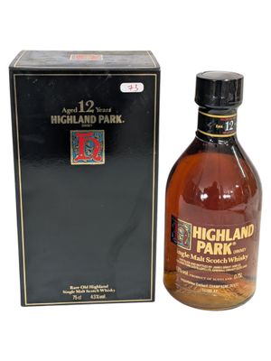 Whisky single malt écossais Highland Park 15 ans d'âge