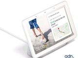 une image d'un appareil connecté affichant la page d'accueil de Google à l'écran