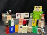 a lot of different types of cigarettes on the table