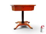 an image of a small table with a drawer on it