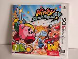 the nintendo wii game kirby ' s battle is sitting on a table