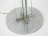 a lamp that is sitting on top of a table