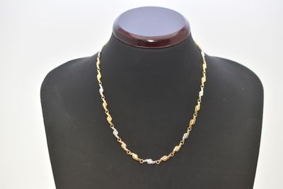 COLLIER en or de 3 tons, poinçon aigle. - Photo 1