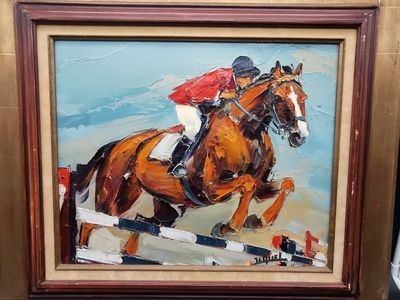 Christian JEQUEL (1935) Le grand saut