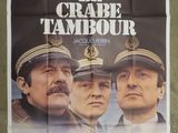 french movie poster for the film le crabe tambour