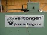 a sign on a machine that says vertbongen purs belgium