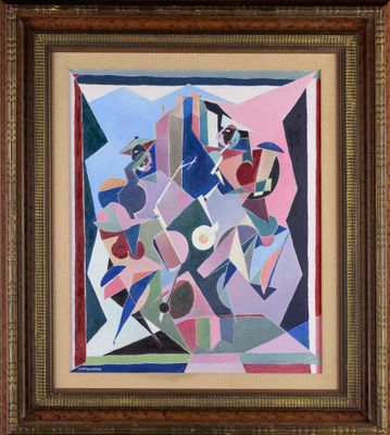 Michel MORENO (1945-) " Contrebassiste et saxophoniste" HST,…