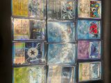 a picture of a picture of a wall of cards