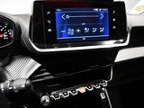 a car dashboard with a digital display on it