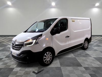 a picture of a white van on a checkered floor