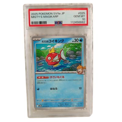 la carte se trouve dans un étui en plastique transparent orné d'un poisson rouge et jaune