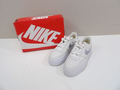 nike air force 1 low white / white / red