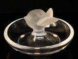 une image représentant une fleur blanche posée sur une plaque de verre