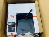 a box with a calculator and a calculator in it