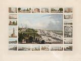 a picture of a collage of pictures of a city