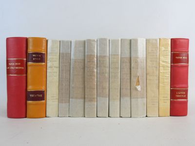 HUGO Victor. Oeuvres. Paris Editions Lemerre.