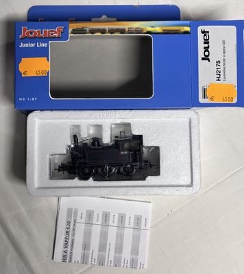 JOUEF Junior Line  – Ho- Locotender 030 TJ2 en livrée noire à filet ro - Photo 1