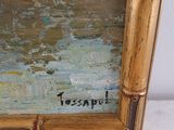 an image of a painting of a bamboo frame on a white surface