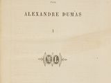 an old book with a black and white image of the title of salvator