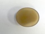 an overhead view of a soap bar sitting on top of a white surface