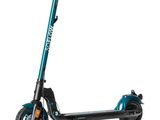a close up of a scooter on a white background
