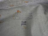 a close up of a piece of clothing with a label on it