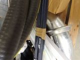 a hose that is attached to the side of a box
