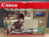 the box is open on a table with a woman and a child