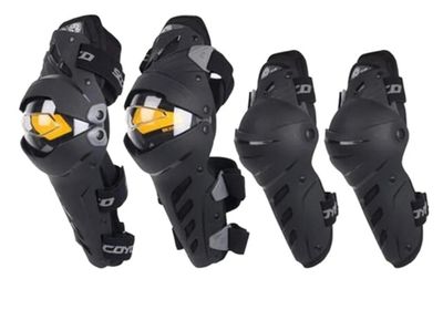 Scoyco 4 Pièces Moto Motocross Genouillères Protège-Tibias C…