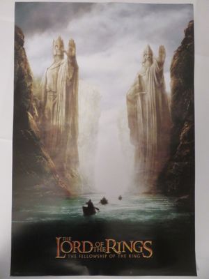l'affiche du film « Le Seigneur des Anneaux »
