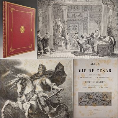 une image représentant un collage de photos d'un homme à cheval et d'un livre