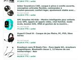 the screenshot of a cell phone with a bunch of different items on it