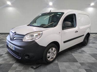 a picture of a white van parked in a room
