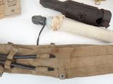 many items that are sitting on a table together