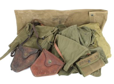 many different bags that are sitting in a bag